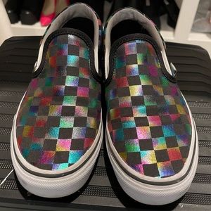 Vans - Iridescent Check Classic Slip-On